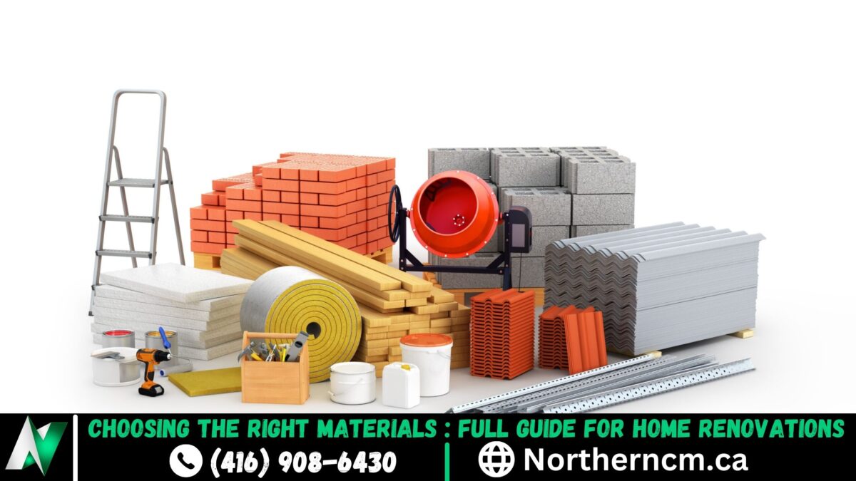 Construction materials for remodeling