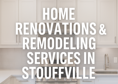 Modern kitchen renovation in a Stouffville home with wood cabinetry and island seating