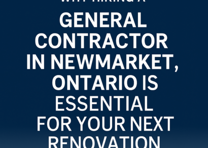 Renovation in progress with crew in a modern Newmarket home